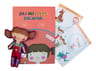 Juli No Puede Escapar Libro + Muñeco Nena + Stickers - Bonor — imagen 1
