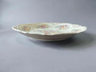 Plato Decorativo Zsolnay Hungría 30,5 Cm Pared Blanco Floreado — imagen 2