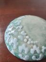 Alhajero Limoges Francia Decor Main 13 Cm Verde Claro — imagen 5