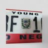 Matrícula Vintage Young Río Negro Jbf 109 - Deco Uruguaya — imagen 3