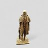 Bronce Artigas Zorrilla De San Martín Miniatura Colección Dorado Oscuro — imagen 2