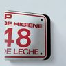 Placa Expendio De Leche Montevideo N°1048 Antigüedad Deco — imagen 4