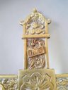 Cruz Bronce Cristo Grande Crucifijo Antiguo Decorativo Deco — imagen 6