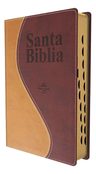 Biblia 1960 Letra Gigante Reina Valera Dos Tonos Indice, De Anonymous. Editorial Senda De Vida, Tapa Blanda En Español, 2020 — imagen 2
