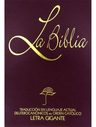 La Biblia - Letra Grande Imitación Piel Color Vino — imagen 2