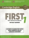 Cambridge English First 1 (2015) Student's Book Without Answ — imagen 1