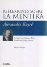 Reflexiones La Mentira Alexandre Koyré: Ensayo Filosófico — imagen 2