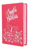 Biblia Reina Valera 1960 Letra Grande Fucsia Mariposas — imagen 5
