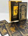 Tarot Dorado Negro The Fool Caja Rígida — imagen 2