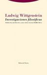 Libro: Investigaciones Filosóficas. Wittgenstein, Ludwig — imagen 1