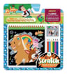 Libro Para Colorear Infantil La Granja De Zenón Scratch Raspa Y Descubre Con Lápices Palillo Para Raspar Stickers Brillantes — imagen 2