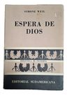 Simone Weil - Espera De Dios Libro Filosofía Espiritual — imagen 1