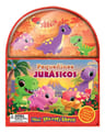 Pequeñines Jurásicos Mini Divertilibros 4 Figuras Editorial Phidal En Español Tapa Dura — imagen 1
