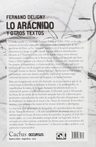 Libro Lo Arácnido Y Otros Textos - Deligny - Pensamiento — imagen 2