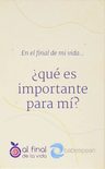 Qué Es Importante Para Mí Final D Mi Vida Cartasterapéutico — imagen 3