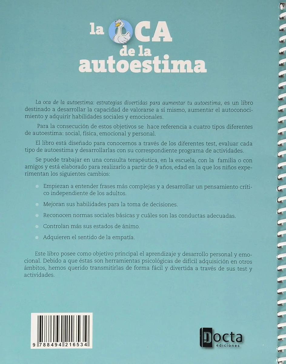La Oca De La Autoestima Actividades Para Autoestima — imagen 2