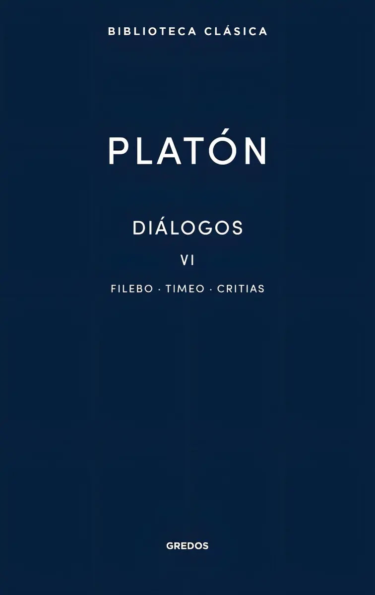 Platón Diálogos Vi | Filosofía Clásica Antigua Grecia T.dura — imagen 1