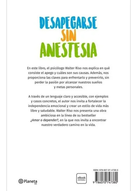 Despegarse Sin Anestesia Libro Autoayuda — imagen 4