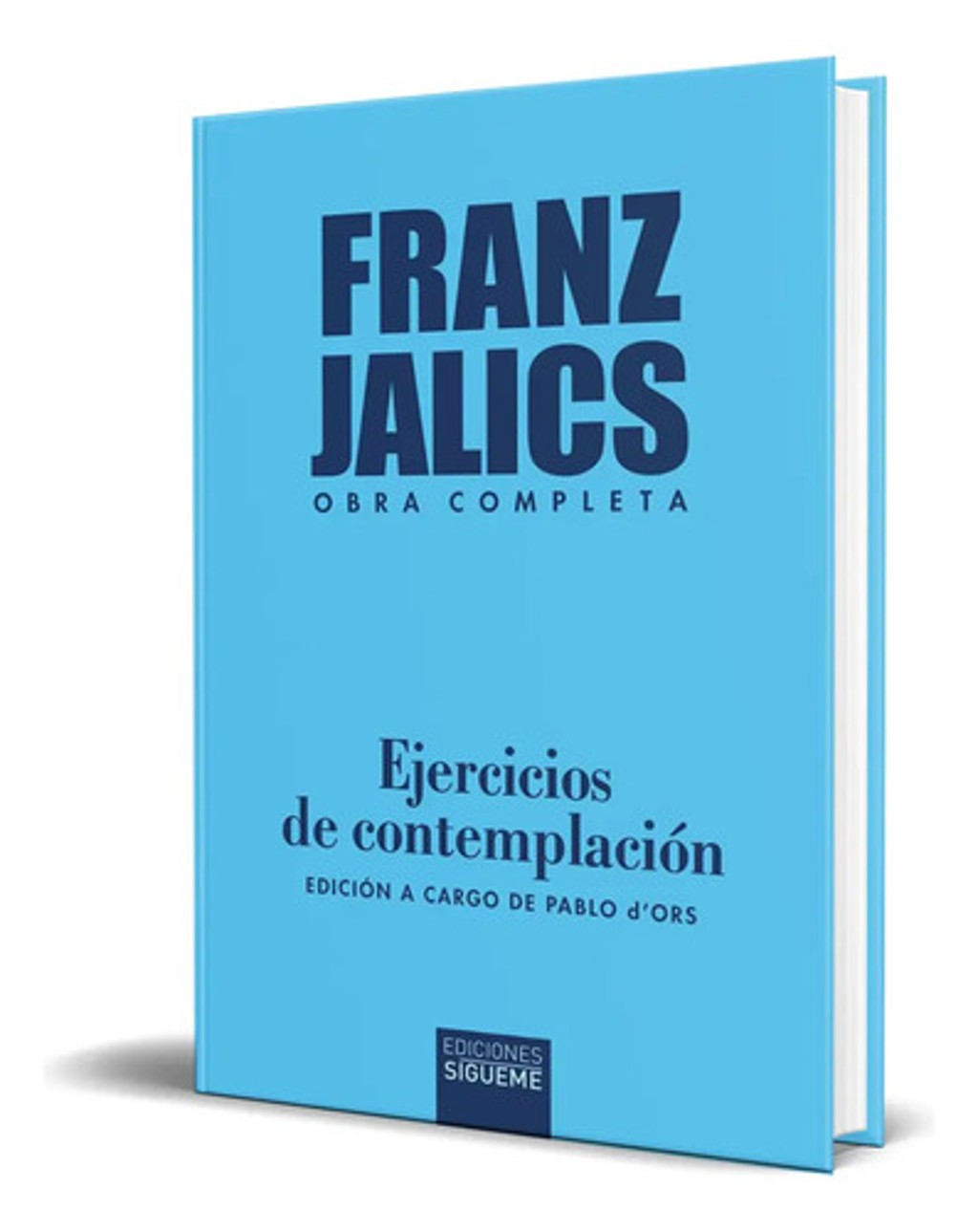 Libro Ejecicios De Contemplación [ Franz Jálics ] Original, De Franz Jálics. Editorial Sigueme, Tapa Blanda En Español, 2024 — imagen 1
