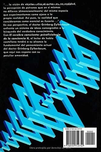 Libro El Cerebro Consciente (spanish Edition), De Dr. Jacobo Grinberg-zylberbaum. Editorial Independently Published (january 14, 2021), Tapa Blanda (2021) — imagen 2