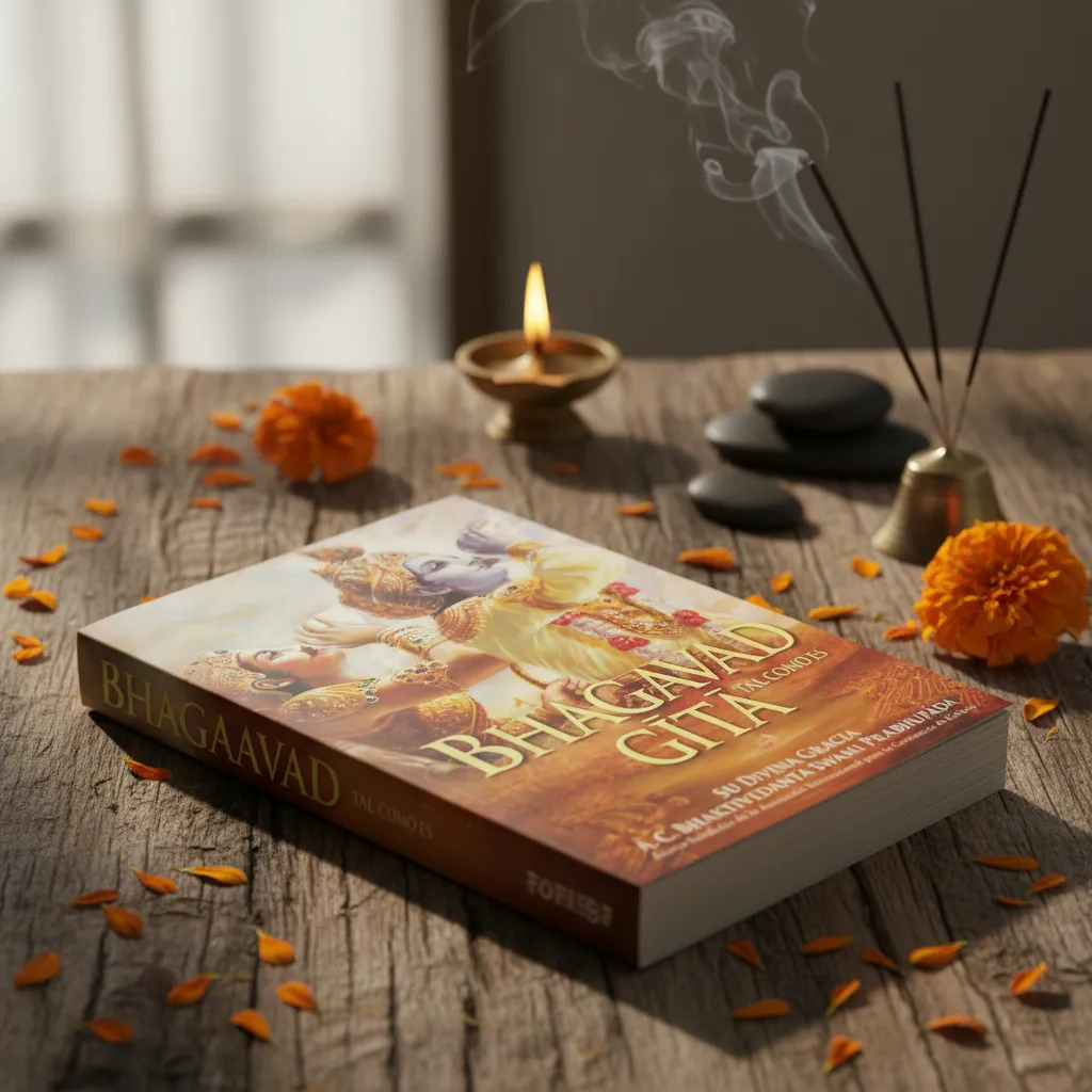 El Bhagavad Gita Tal Como Es Bolsillo Español — imagen 3
