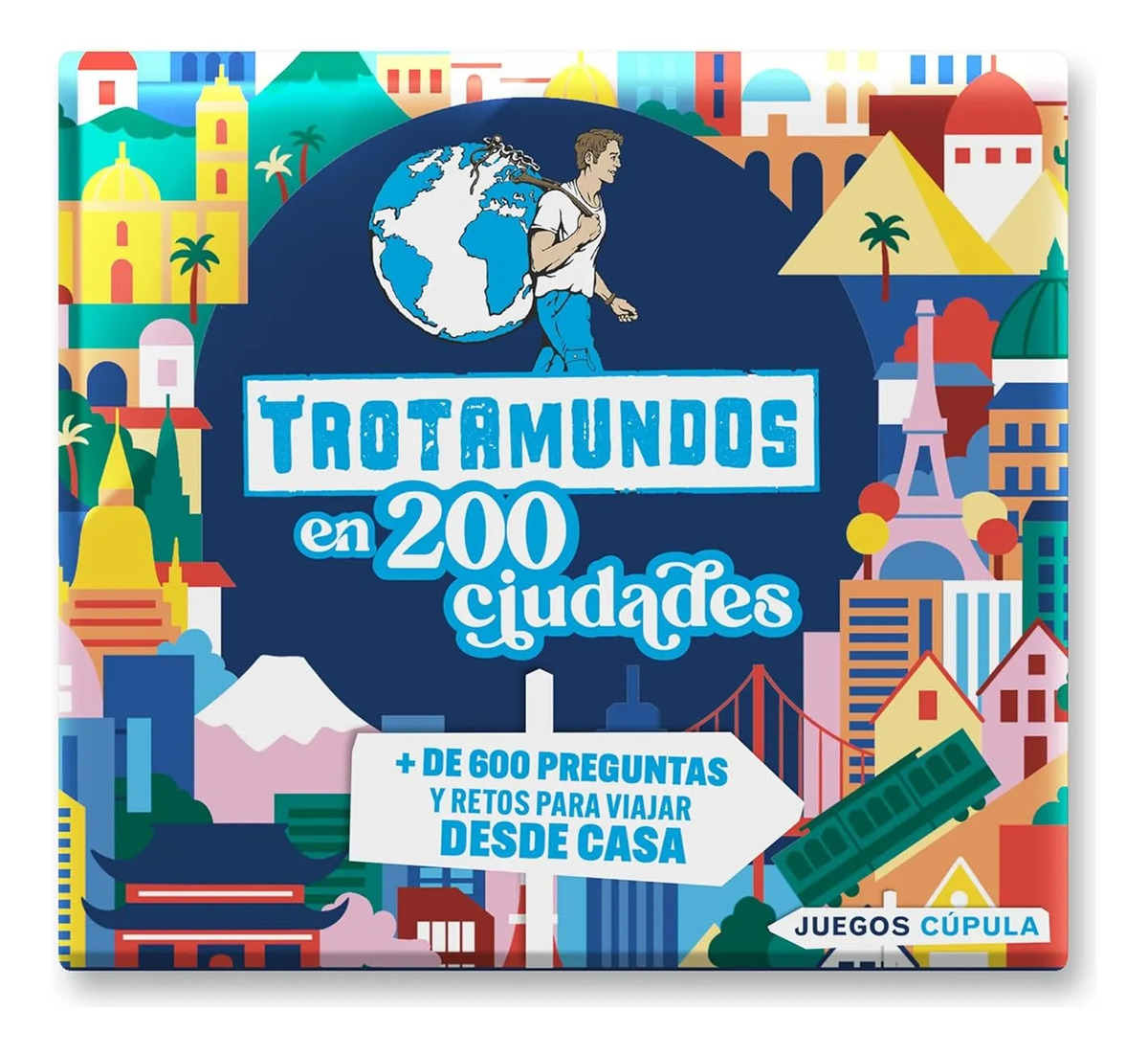 Varios 200 Ciudades Viajes Juego Geografia Trivia — imagen 3