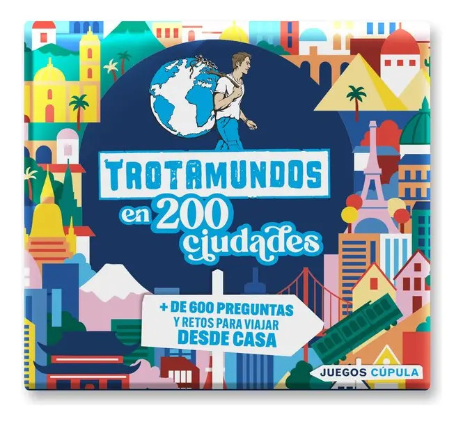 Varios 200 Ciudades Viajes Juego Geografia Trivia — imagen 6