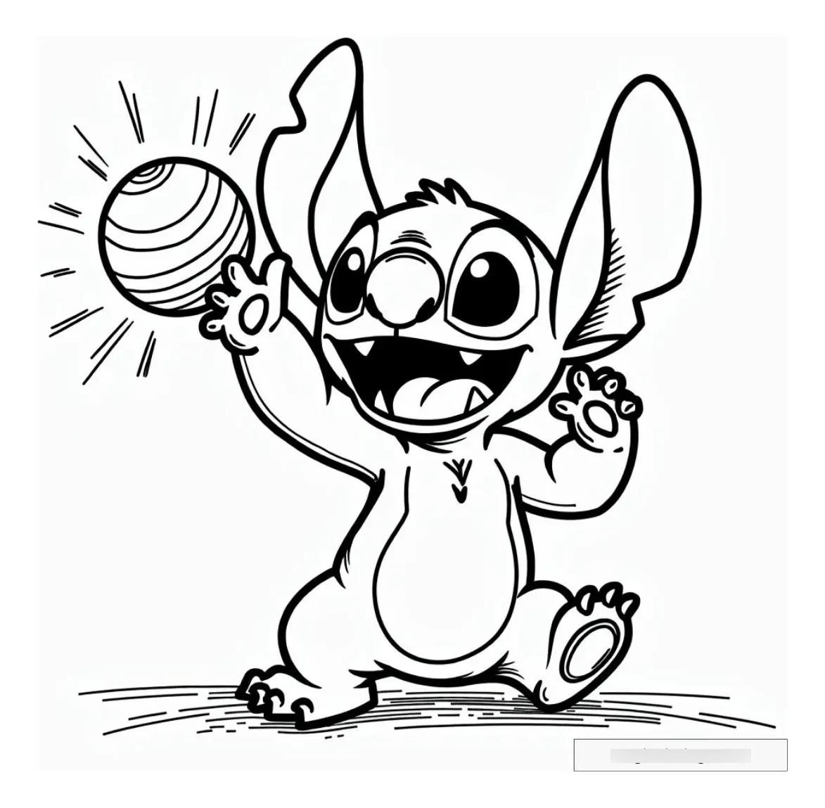 Arteterapia Bebé Stitch Grandes Figuras Disney — imagen 2