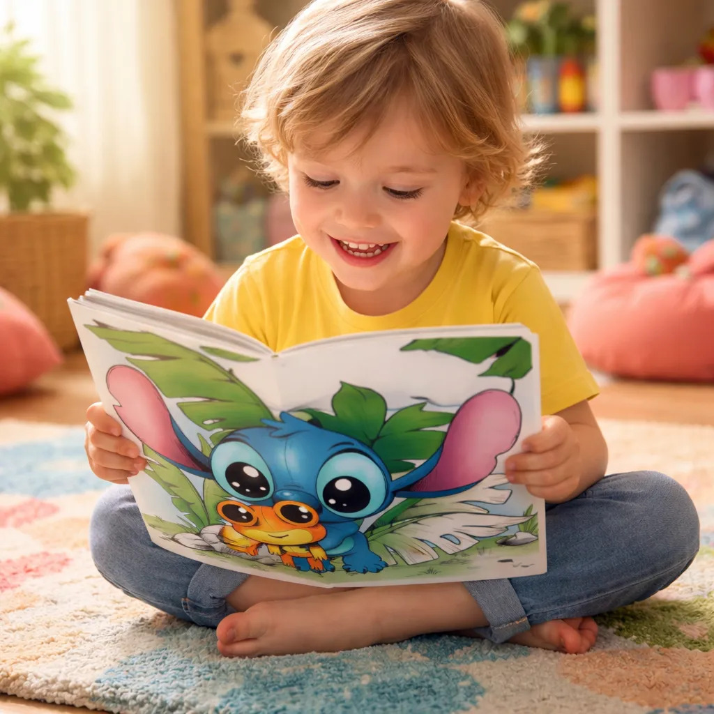 Arteterapia Bebé Stitch Grandes Figuras Disney — imagen 5