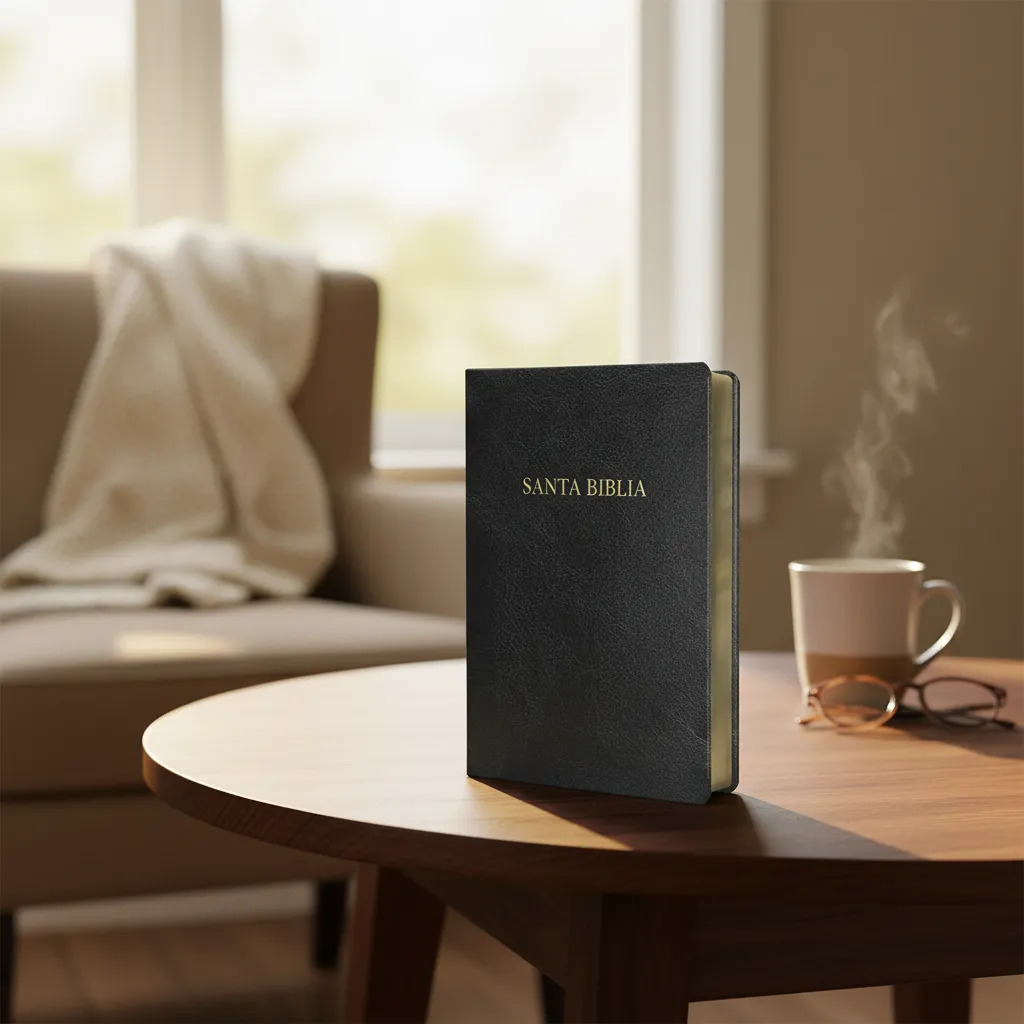 Biblia Rvr 1960 Símil Piel Negro Súper Gigante — imagen 4