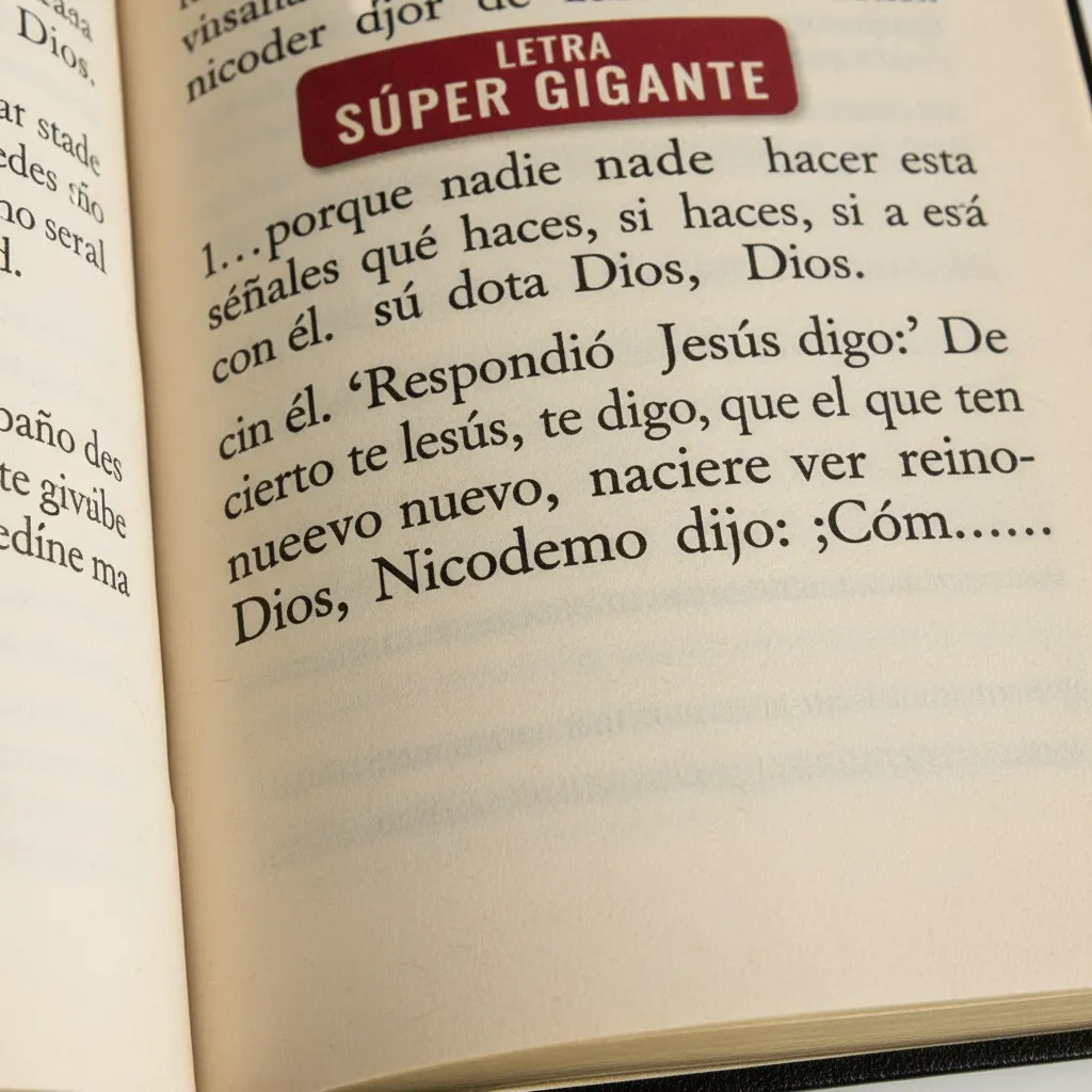 Biblia Rvr 1960 Símil Piel Negro Súper Gigante — imagen 6