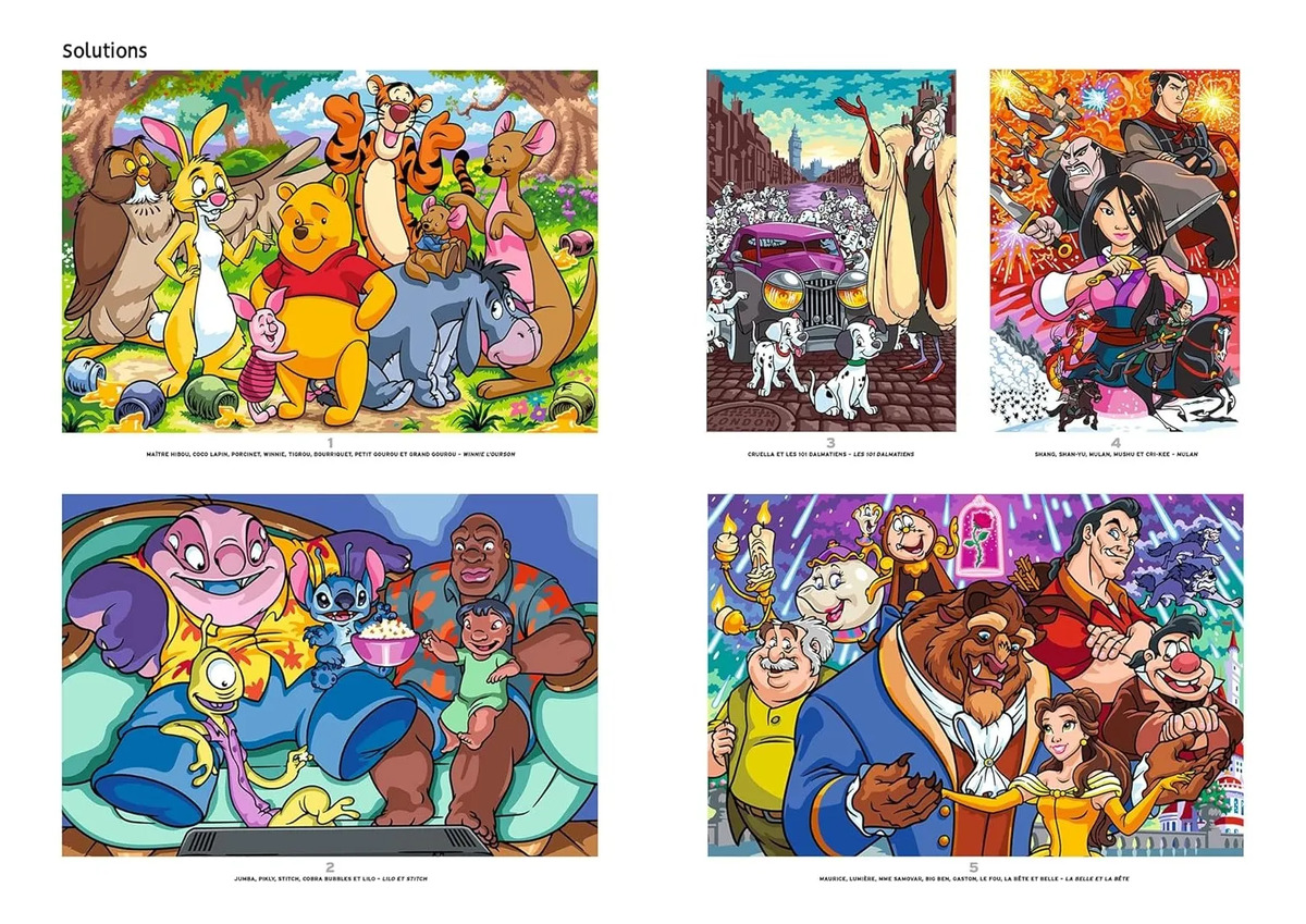 Disney Coloriages Mystères Xxl Libro Para Colorear — imagen 3