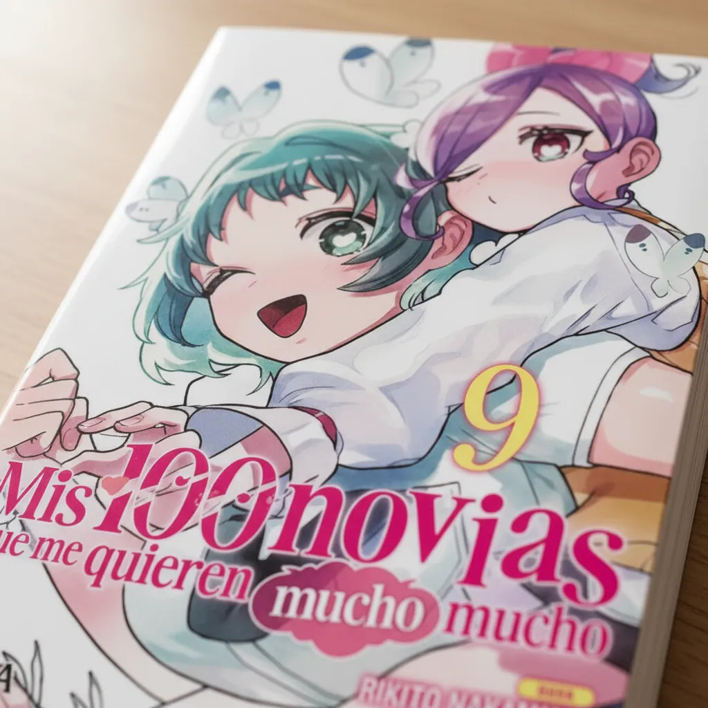 Mis 100 Novias Me Quieren 9 Light Novel Manga — imagen 3