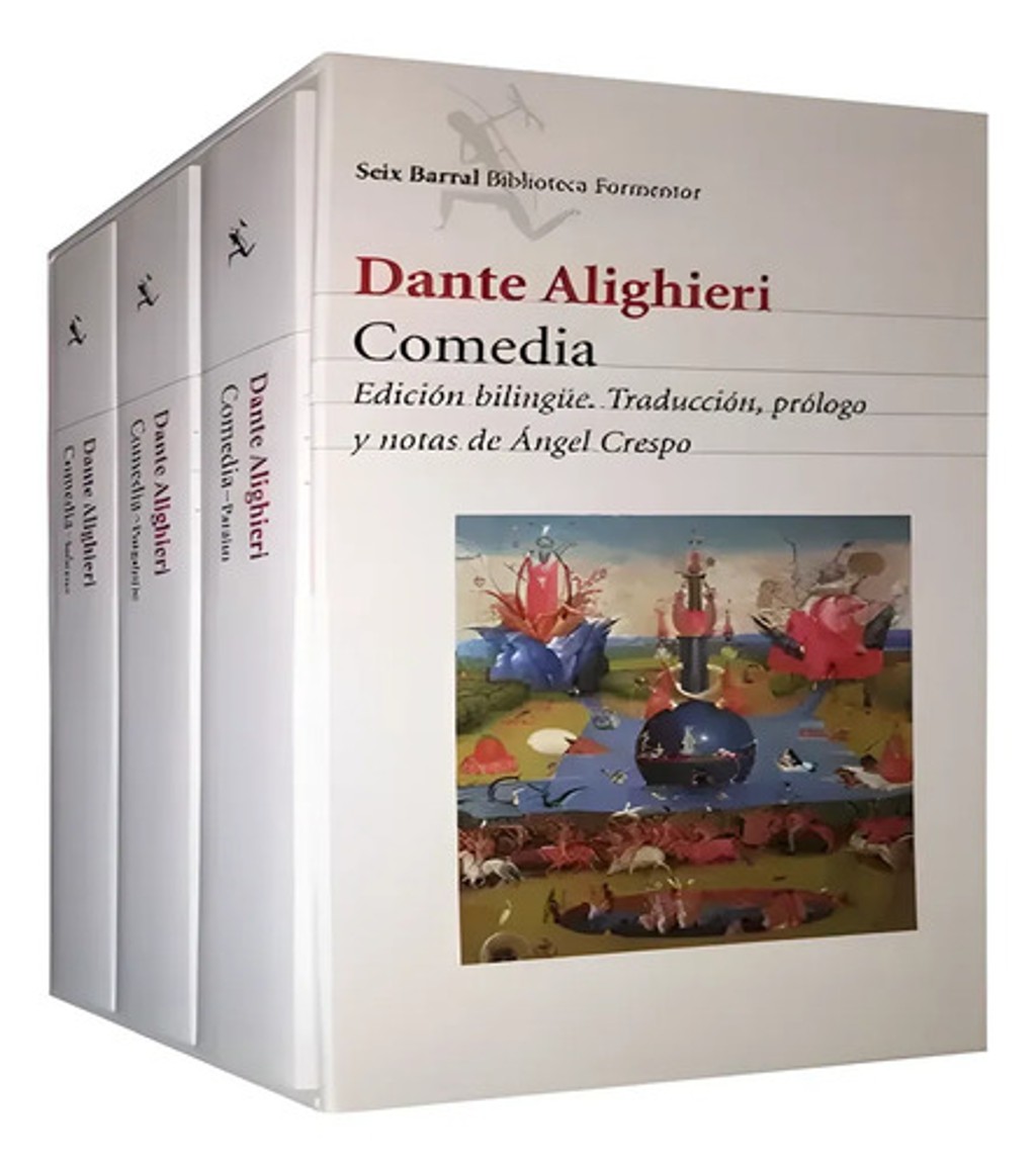 Divina Comedia Estuche 3 Tomos Dante Alighieri — imagen 1