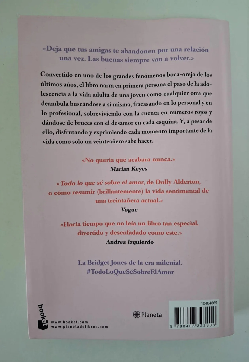 Todo Lo Que Sé Sobre El Amor - Dolly Alderton Con Detalles — imagen 4