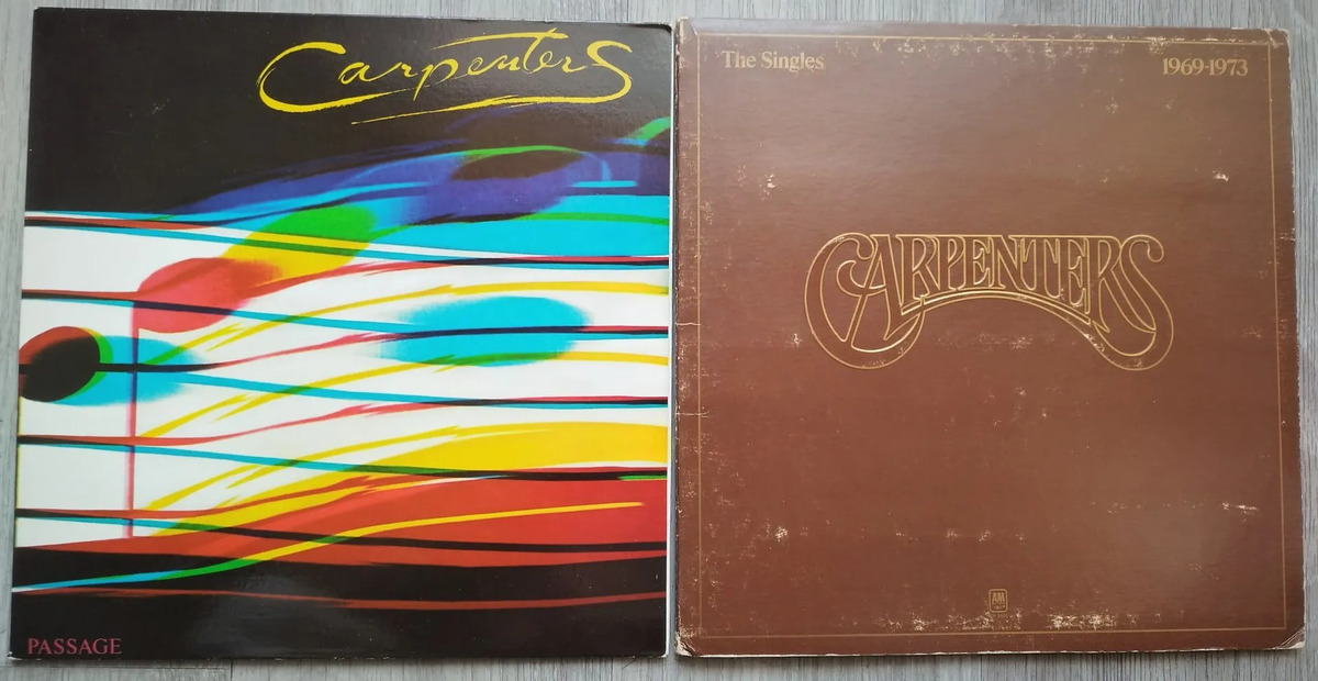 Carpenters Passage The Singles 1969 1973 Pack Dos Vinilos Lp — imagen 1