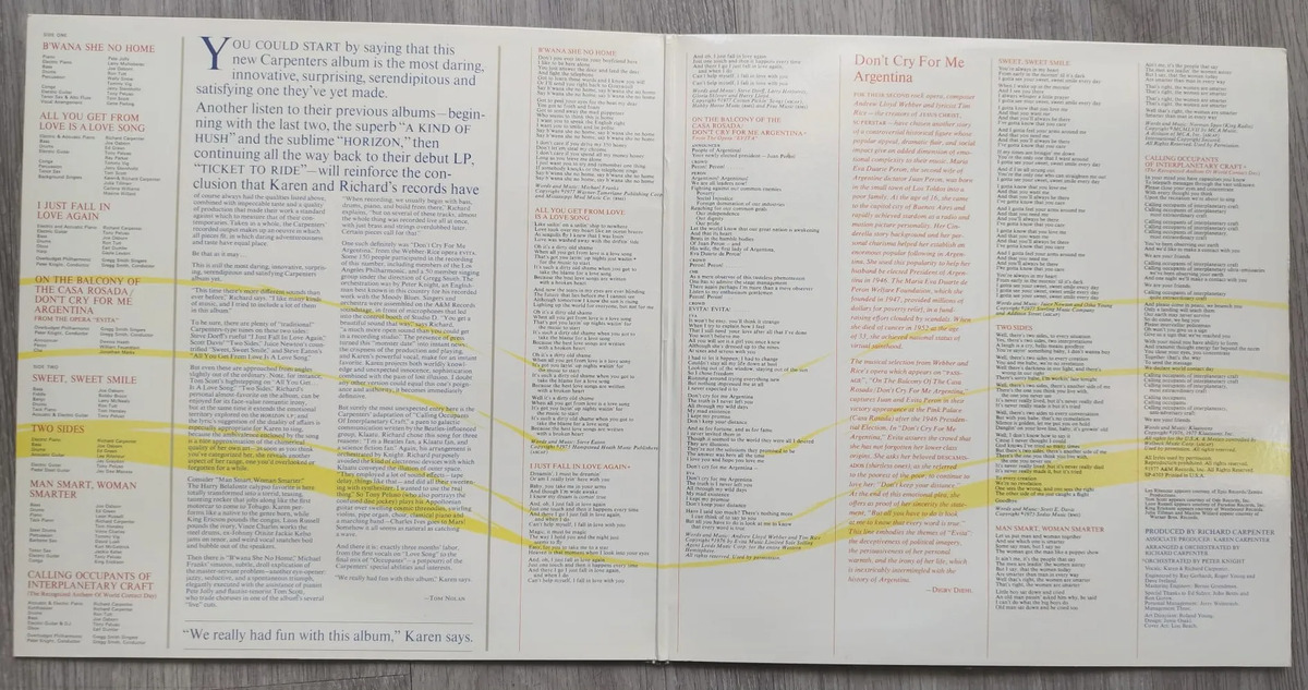Carpenters Passage The Singles 1969 1973 Pack Dos Vinilos Lp — imagen 5