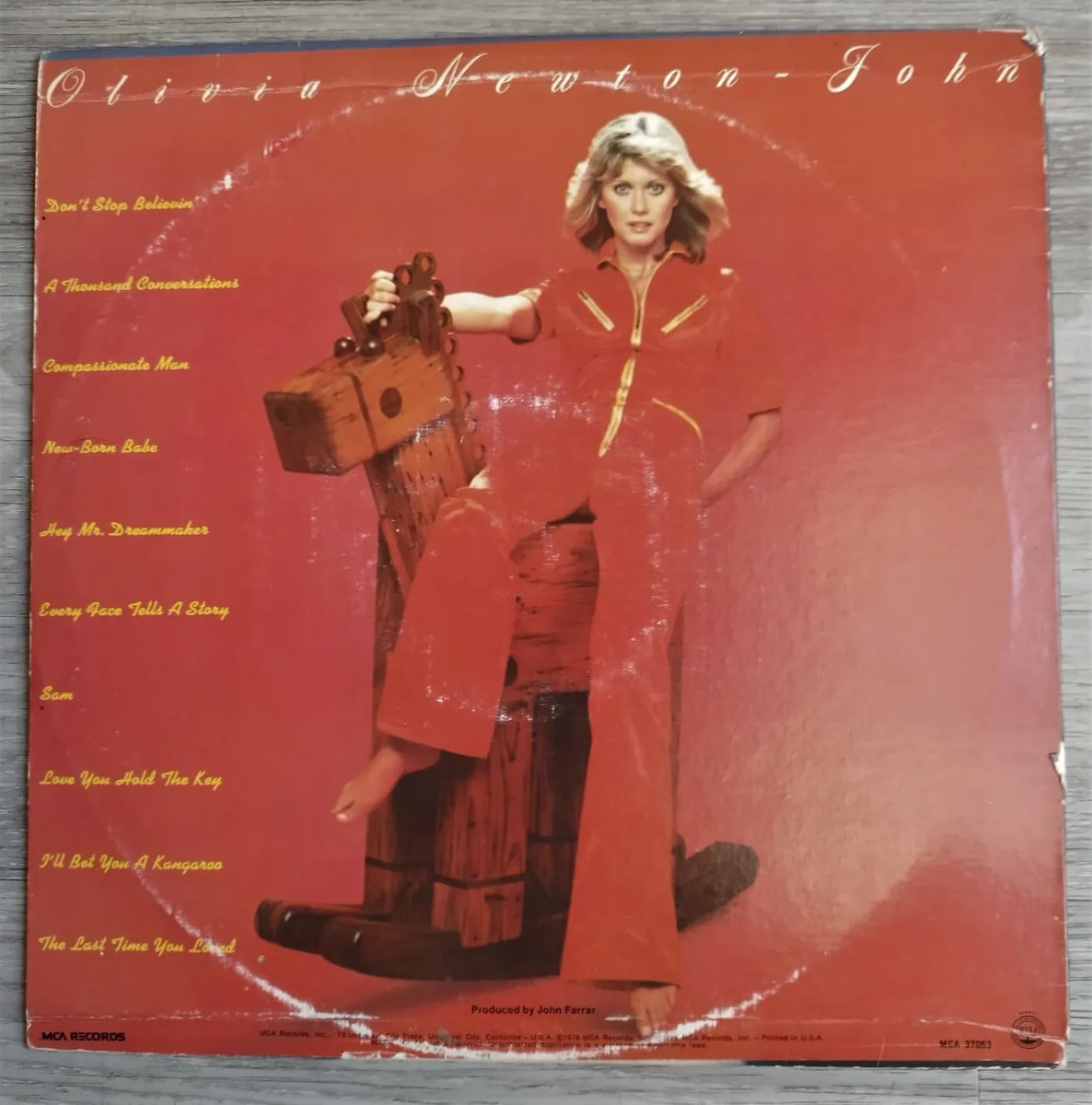 Olivia Newton-john Don't Stop Believin' Vinilo Pop Colección — imagen 4
