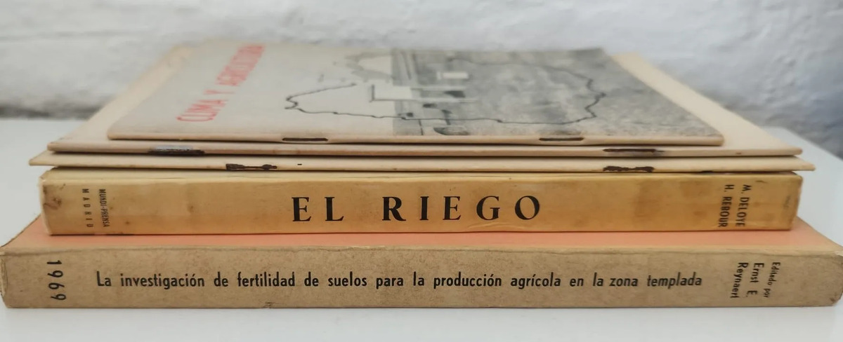 Pack 5 Libros Agronomía Suelos Fertilización Riego — imagen 7