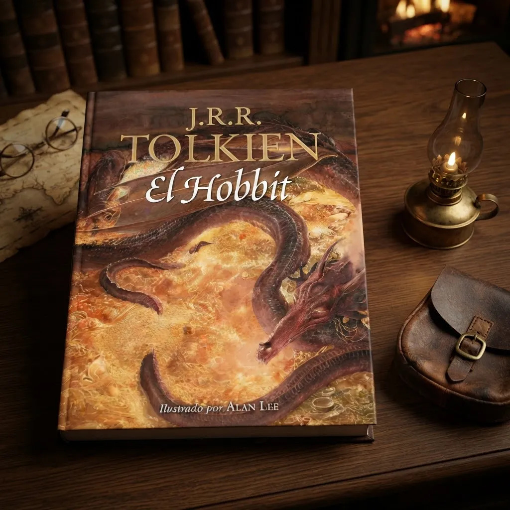 El Hobbit Tolkien Ilustrado Por Alan Lee - Tapa Dura — imagen 2