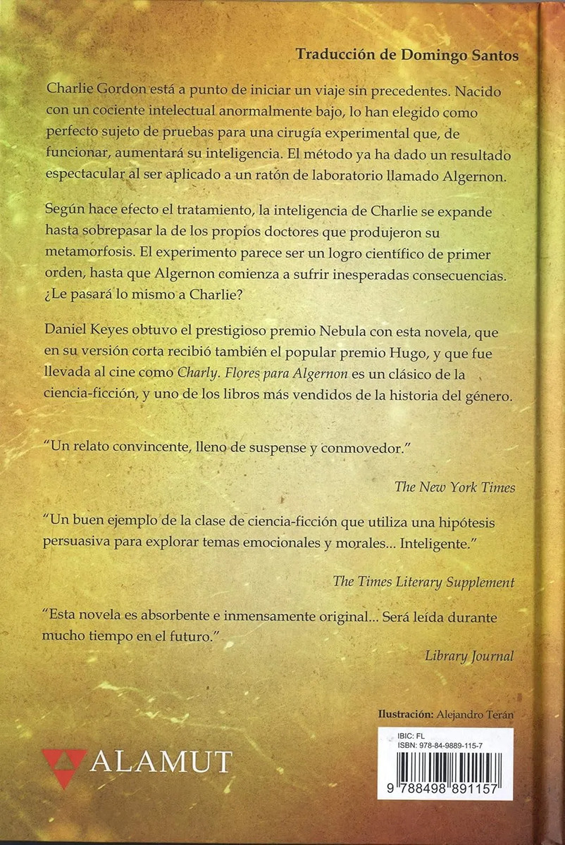 Daniel Keyes - Flores Para Algernon - Ciencia Ficción — imagen 4