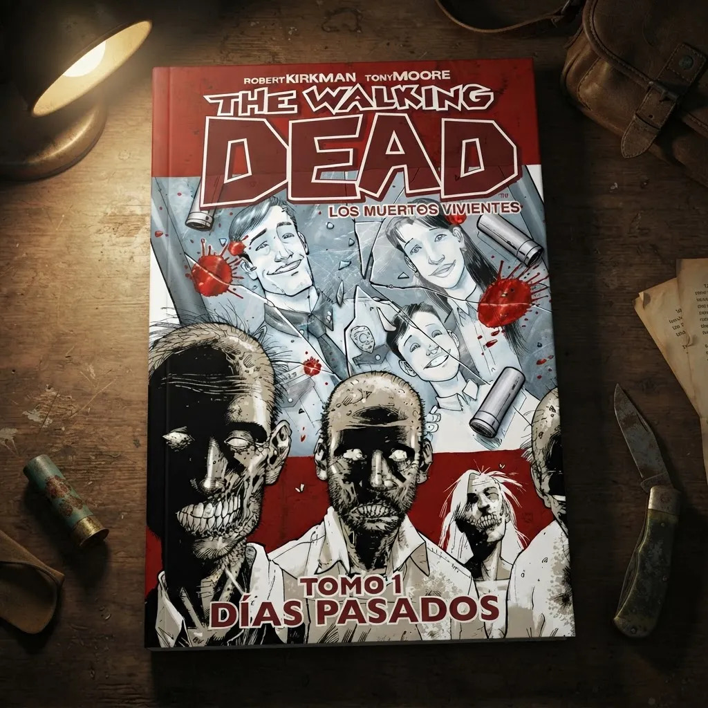 The Walking Dead 1 Días Pasados - Kirkman - Cómic Kamite — imagen 2