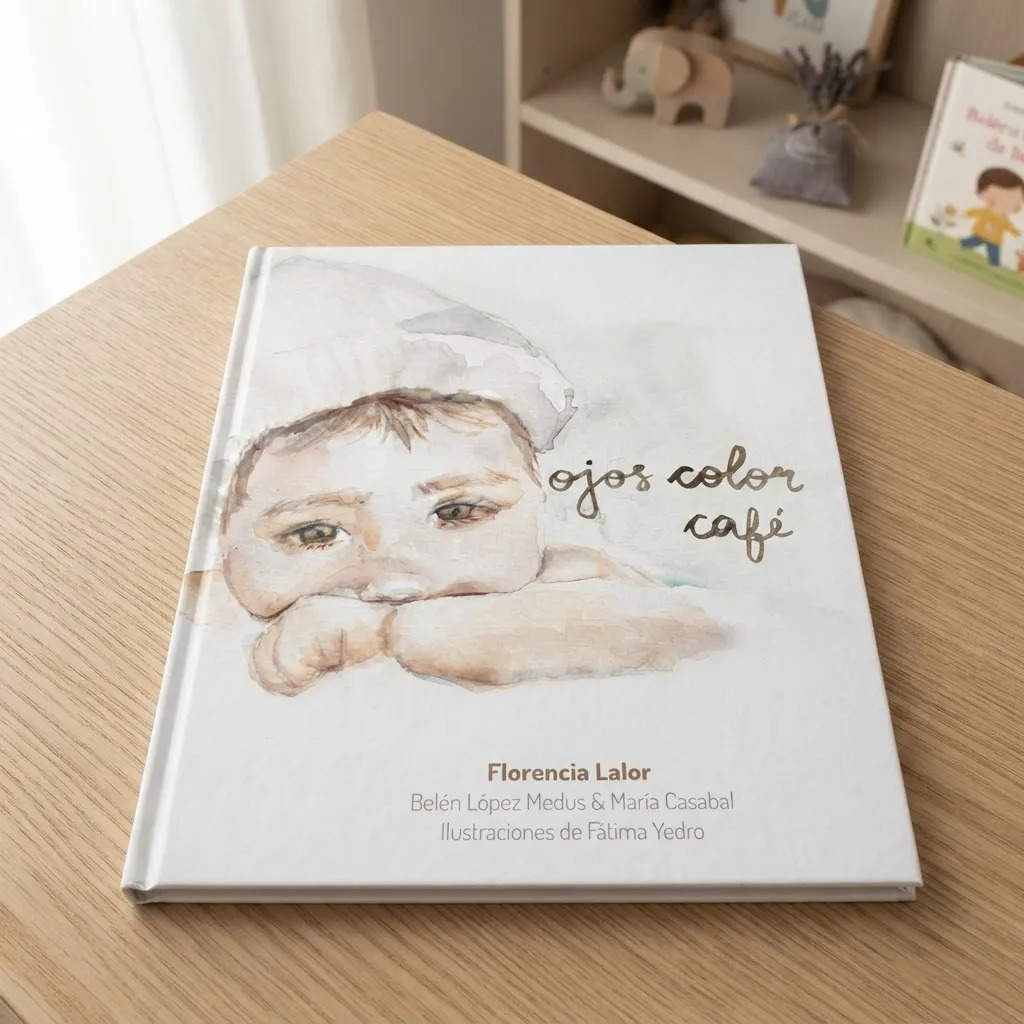 Ojos Color Café Adopción Cuento Infantil Florencia Lalor — imagen 2