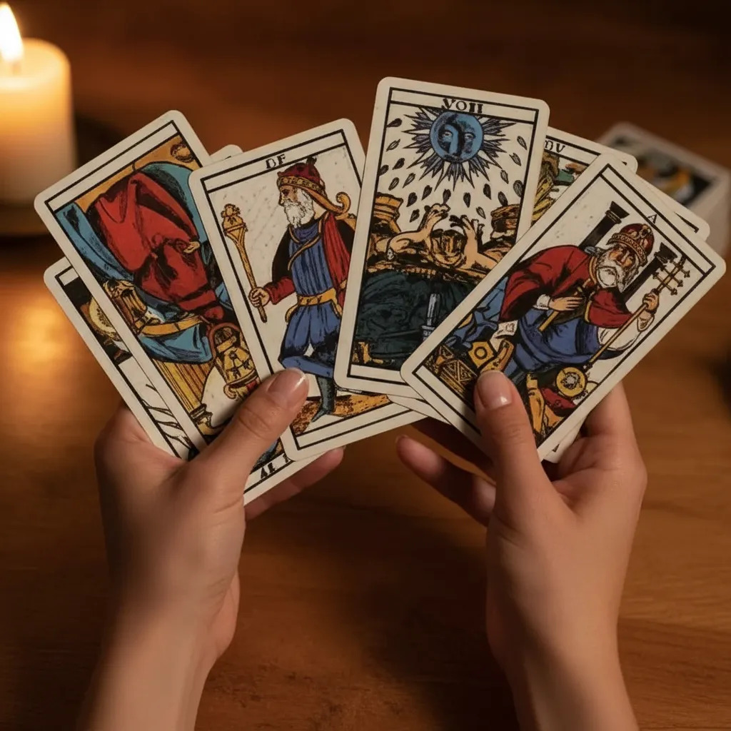 Tarot Gold Foil Rosa 78 Cartas Impermeables Rider Waite — imagen 10