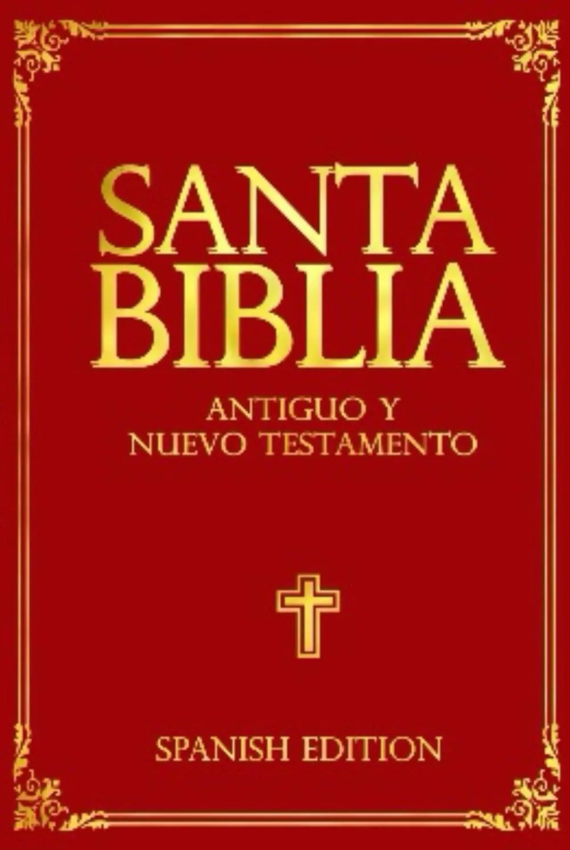 Santa Biblia Antiguo Y Nuevo Testamento Español Roja — imagen 1