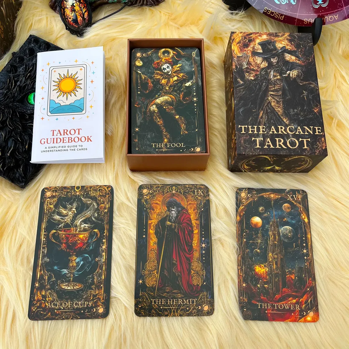 Tarot Gótico The Arcane Dark Gothic Mazo De Cartas — imagen 12