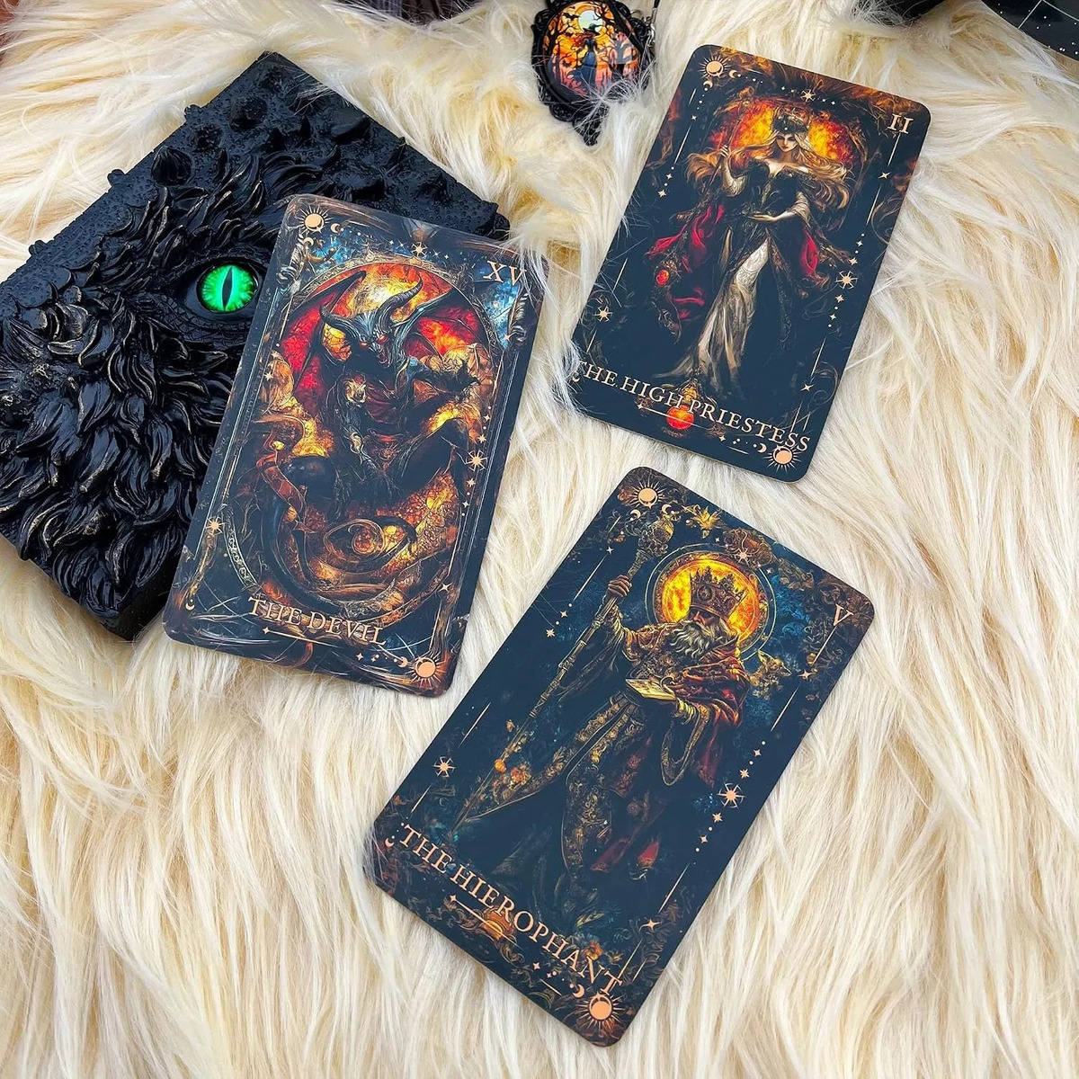 Tarot Gótico The Arcane Dark Gothic Mazo De Cartas — imagen 6