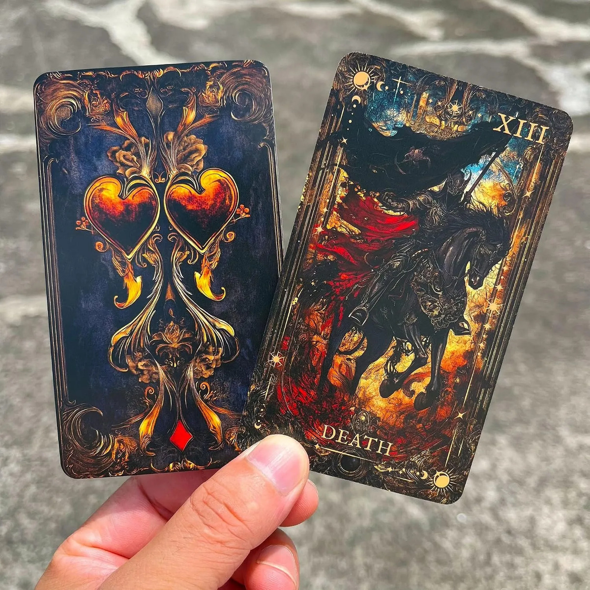 Tarot Gótico The Arcane Dark Gothic Mazo De Cartas — imagen 7