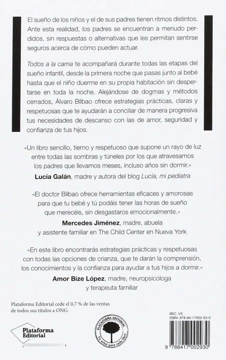 Todos A La Cama: Alvaro Bilbao Libro Sueño Infantil — imagen 3