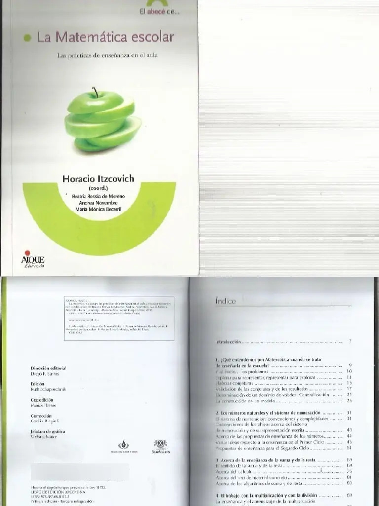 Libro - Matematica Escolar,la — imagen 2